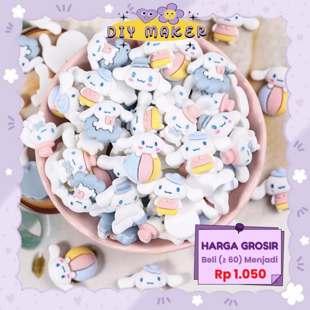 

DM Sticker Stiker DIY 3D Dekorasi Botol Minum Aesthetic Motif Cinamoroll Stiker Timbul Stiker Mainan