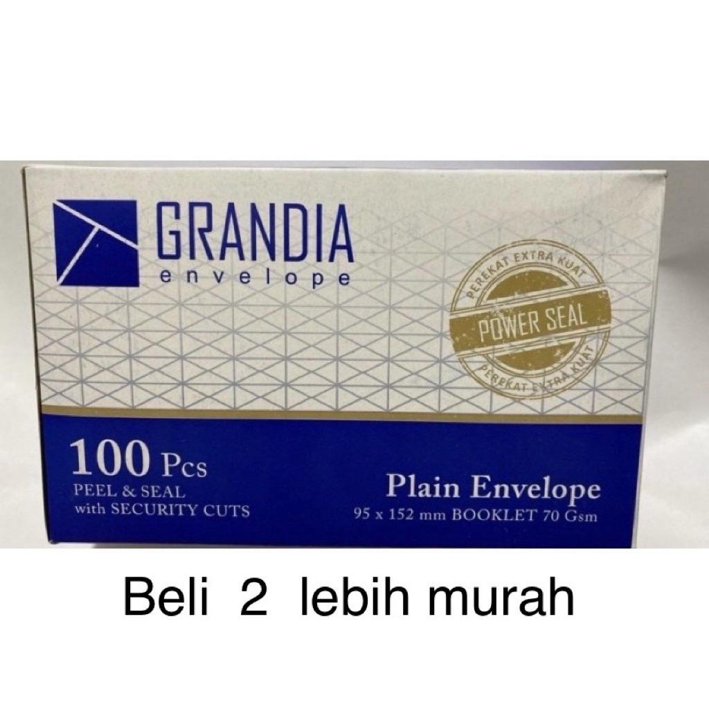 

amplop grandia putih bukan paper line