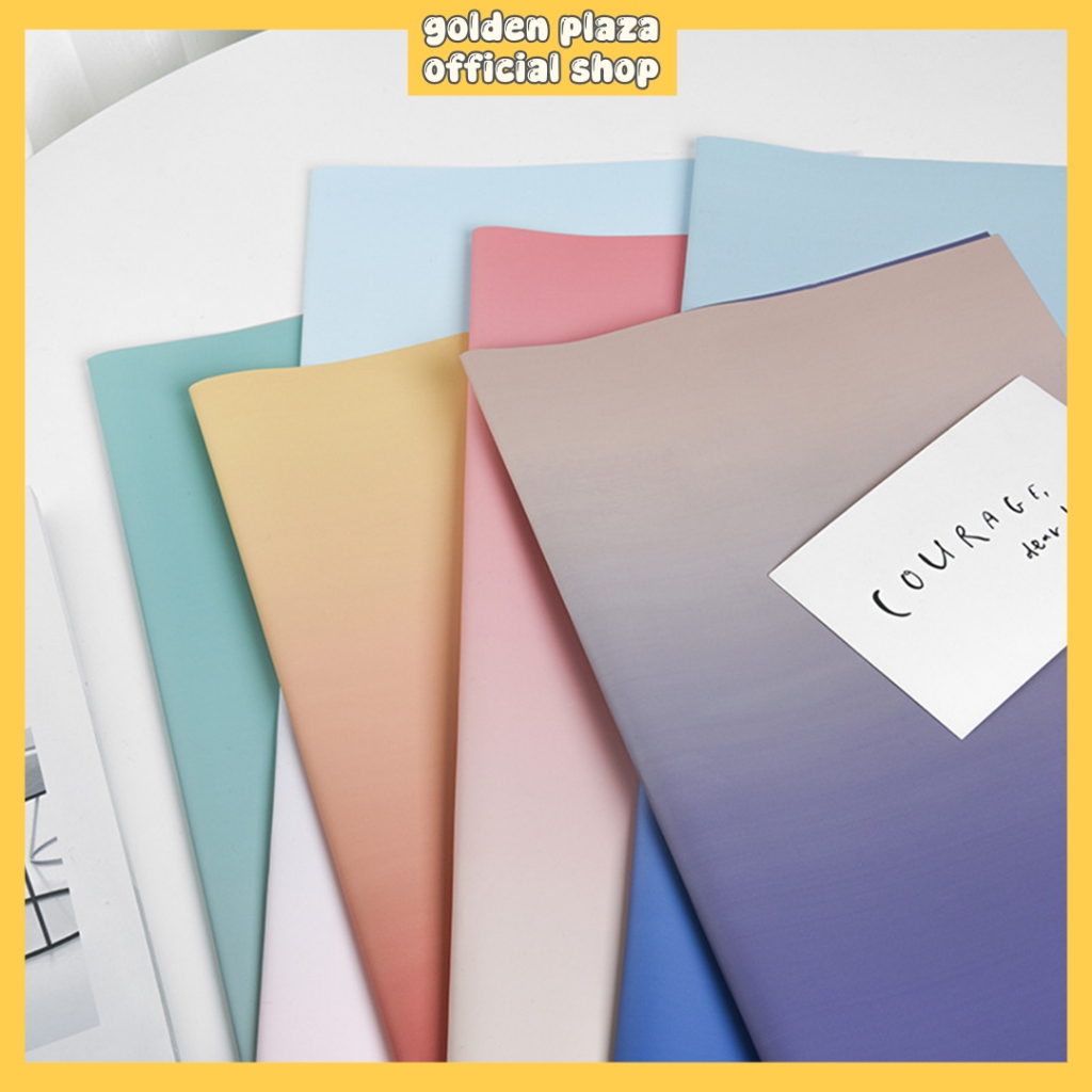 

KOREAN FLOWER WRAPPING PAPER GRADIENT COLOR KERTAS BUKET CELLOPHANE GRADASI KB6174
