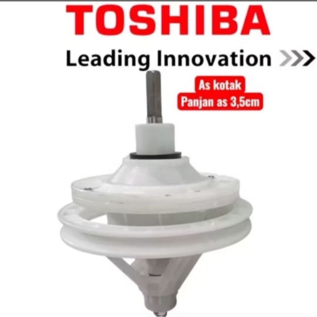 GEARBOX MESIN CUCI 2 TABUNG TOSHIBA l