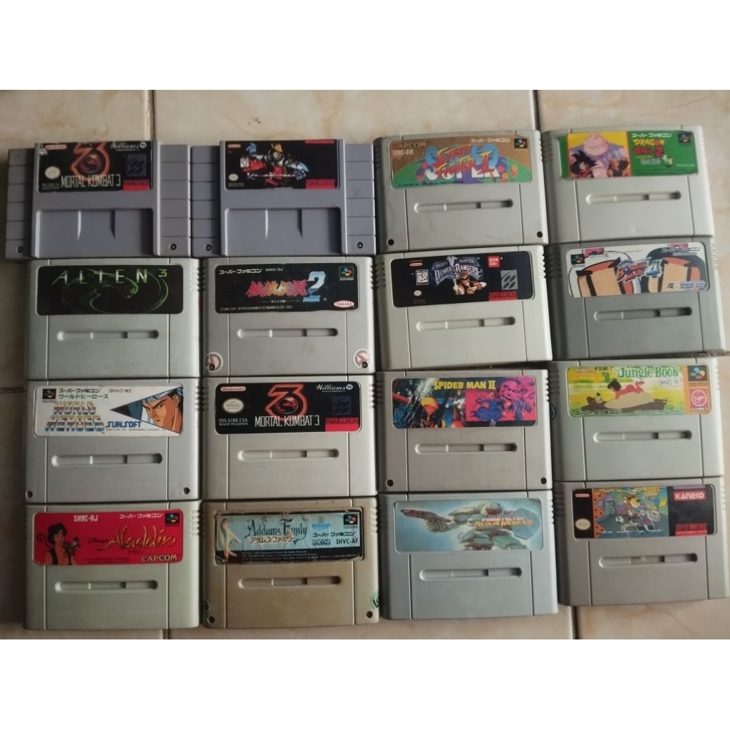 kaset super nintendo snes