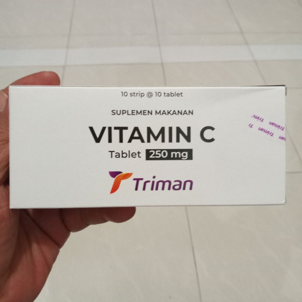 VITAMIN C 250mg TRIMAN 100tablet