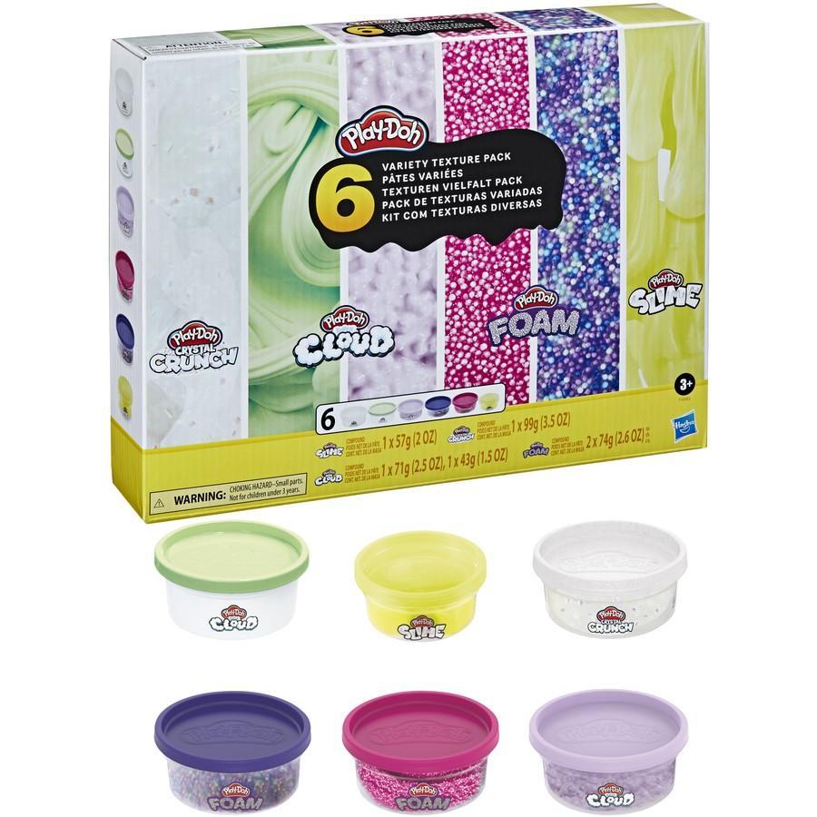 PLAYDOH VARIETY PACK SLIME CLOUD KRACKLE SUPER STRETCH FOAM PLAY-DOH - PLAYDOH 1CUP