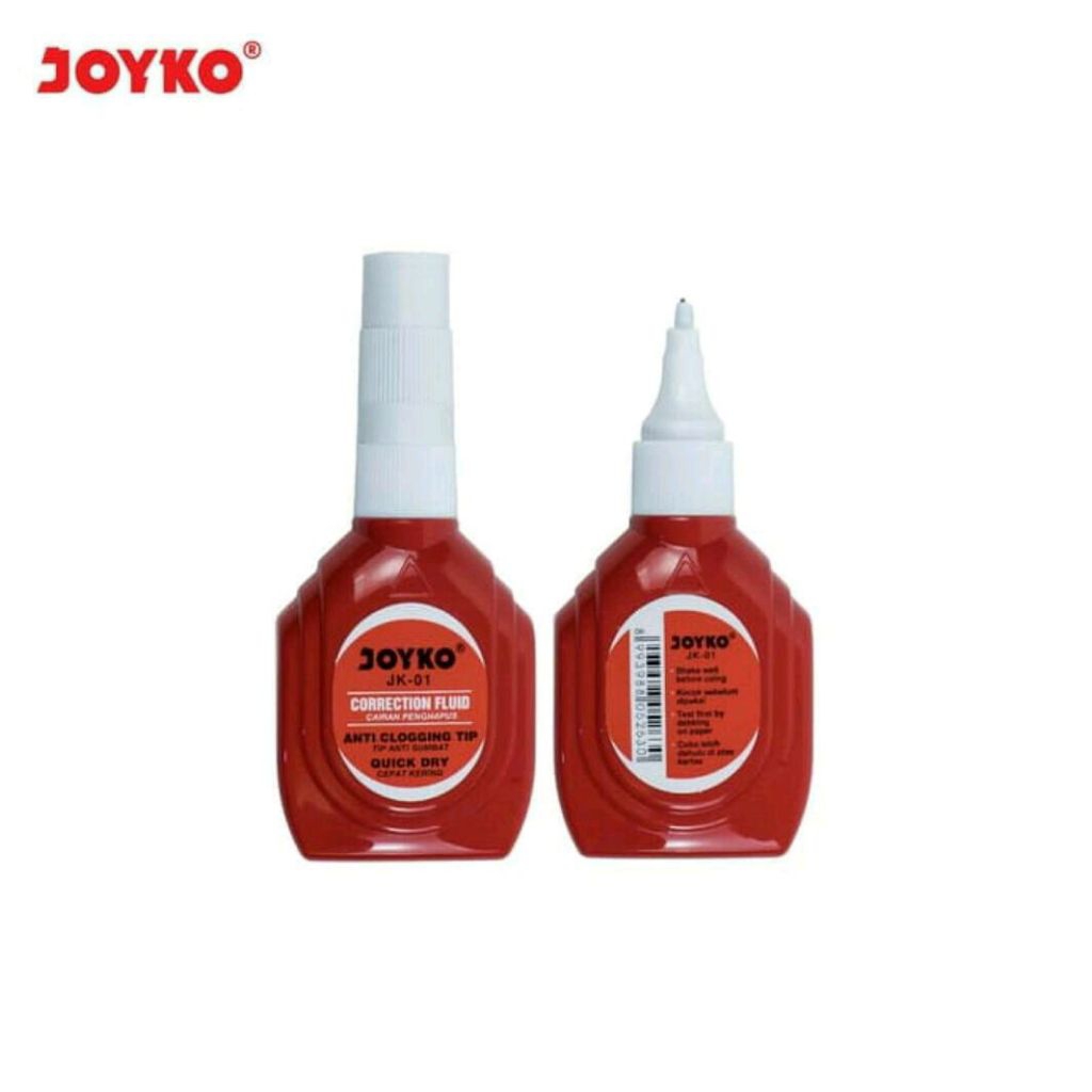 

Joyko JK-01 | Correction Fluid | Tipe X Cair | Koreksi Cair | Penghapus Cair