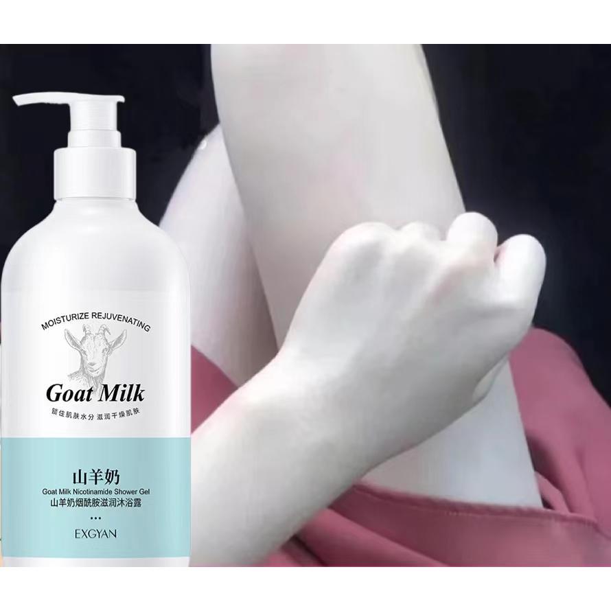 Sabun Goat Milk original Sabun Niacinamide Body Badan Sabun Mandi Cair Shower Gel Whitening  Sabun L