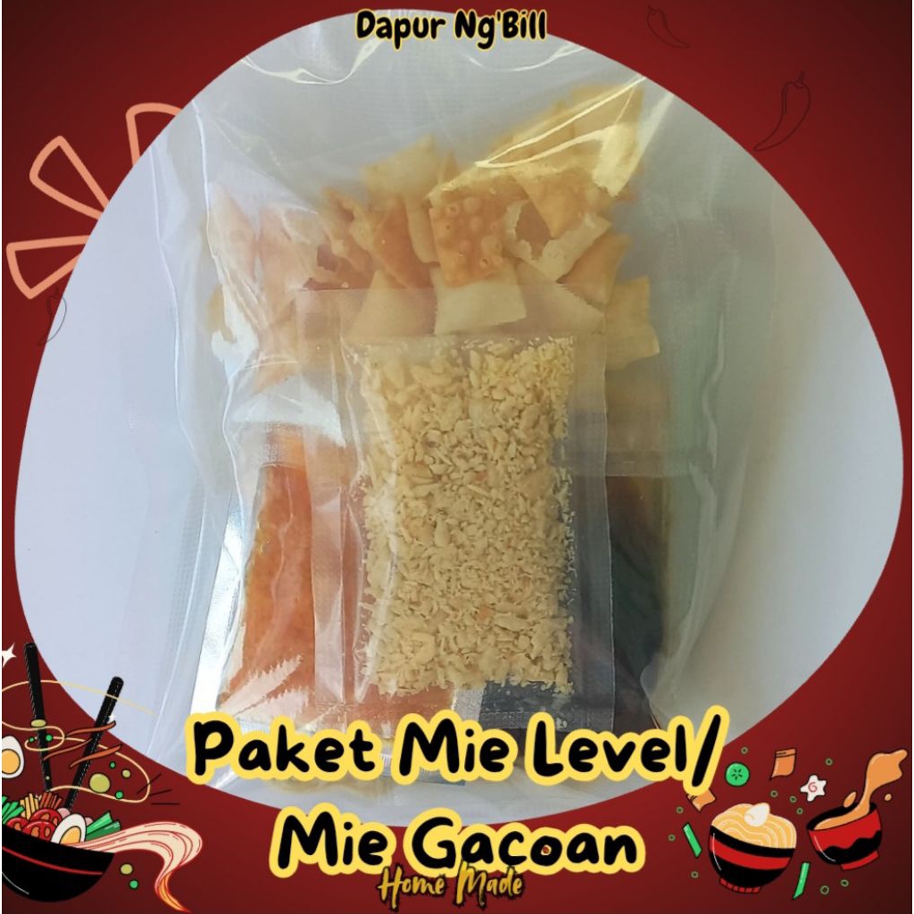 

PAKET USAHA Mie Level / Mie Gacoan 10 Porsi (Mie Basah)