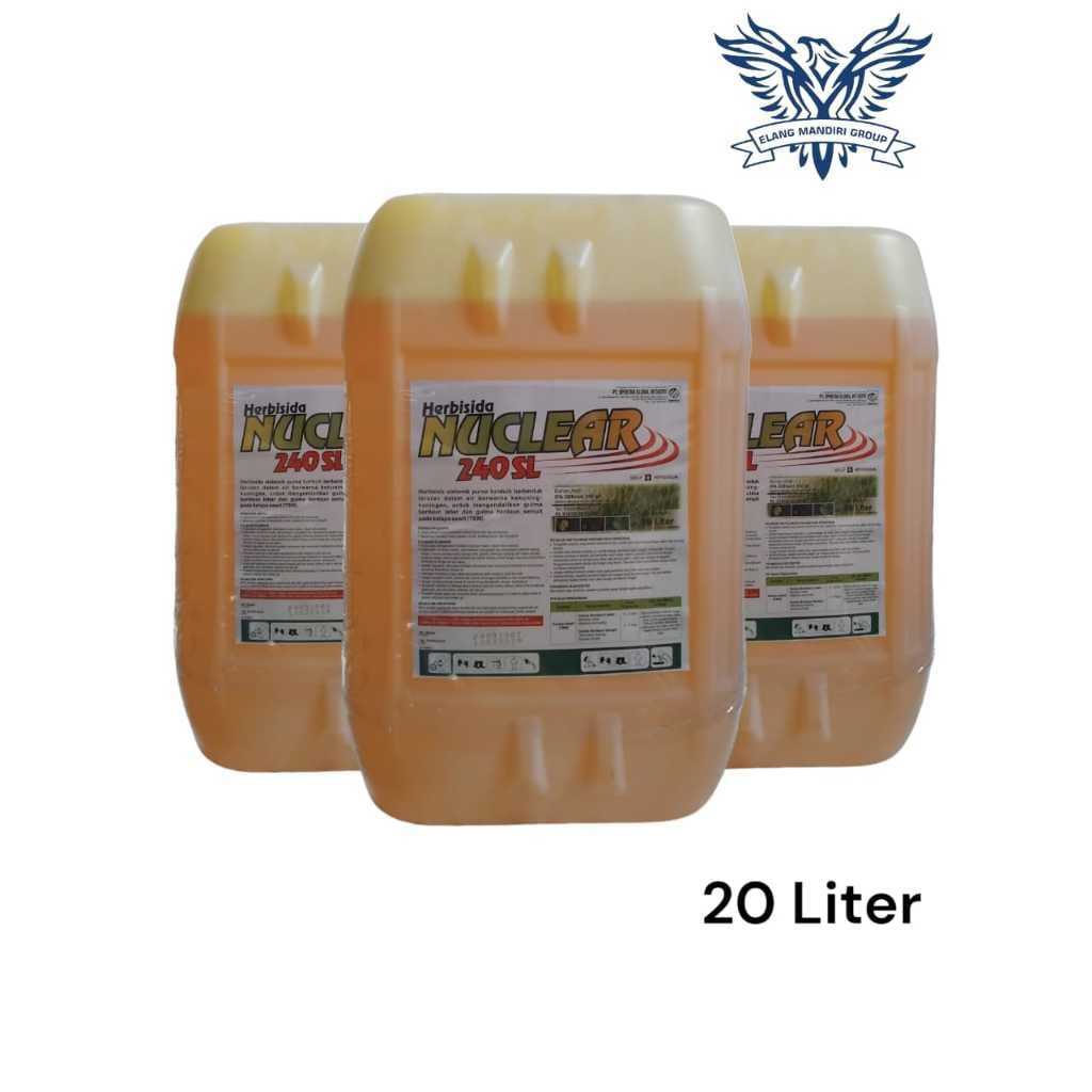 NuClear 20 Liter Isopropil amina glifosat 240 g/l Herbisida Pembasmi rumput pada tanaman SGI