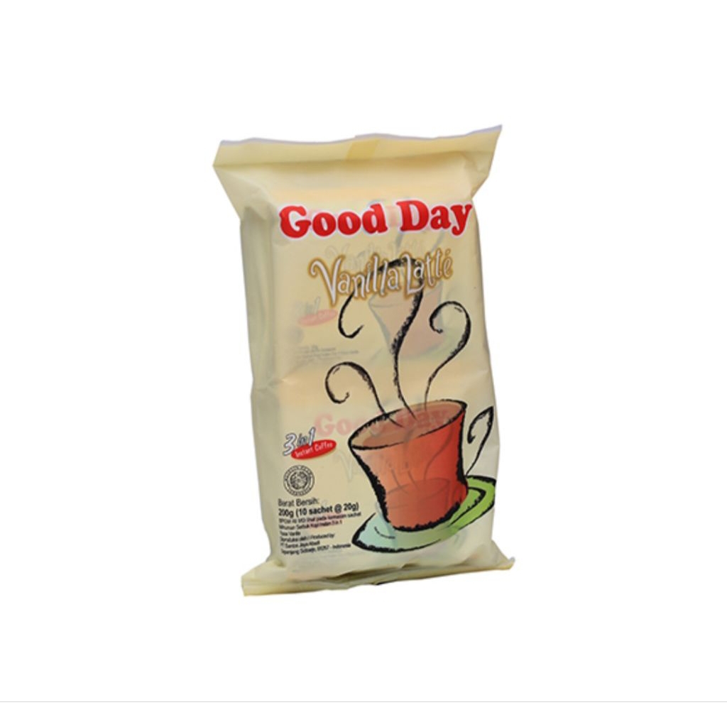 

Good day kopi bubuk instan 3in1 10's