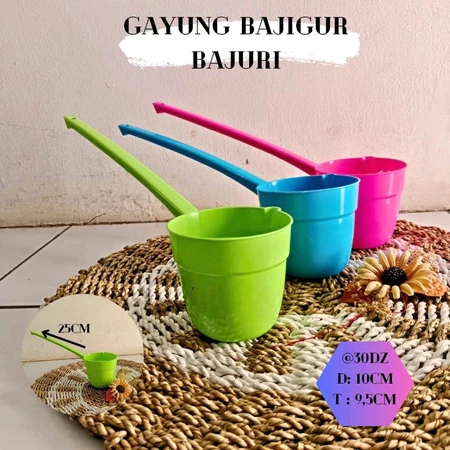 (TSK) Gayung Bajigur Gayung Makanan Kuah Sayur Gayung Kecil Gagang Panjang