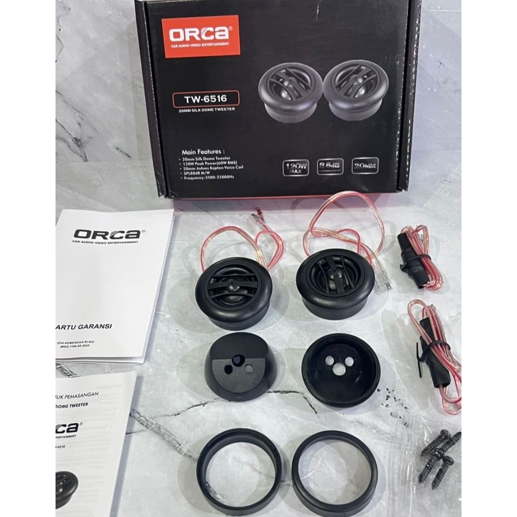 Tweeter Orca TW-6516 mobil