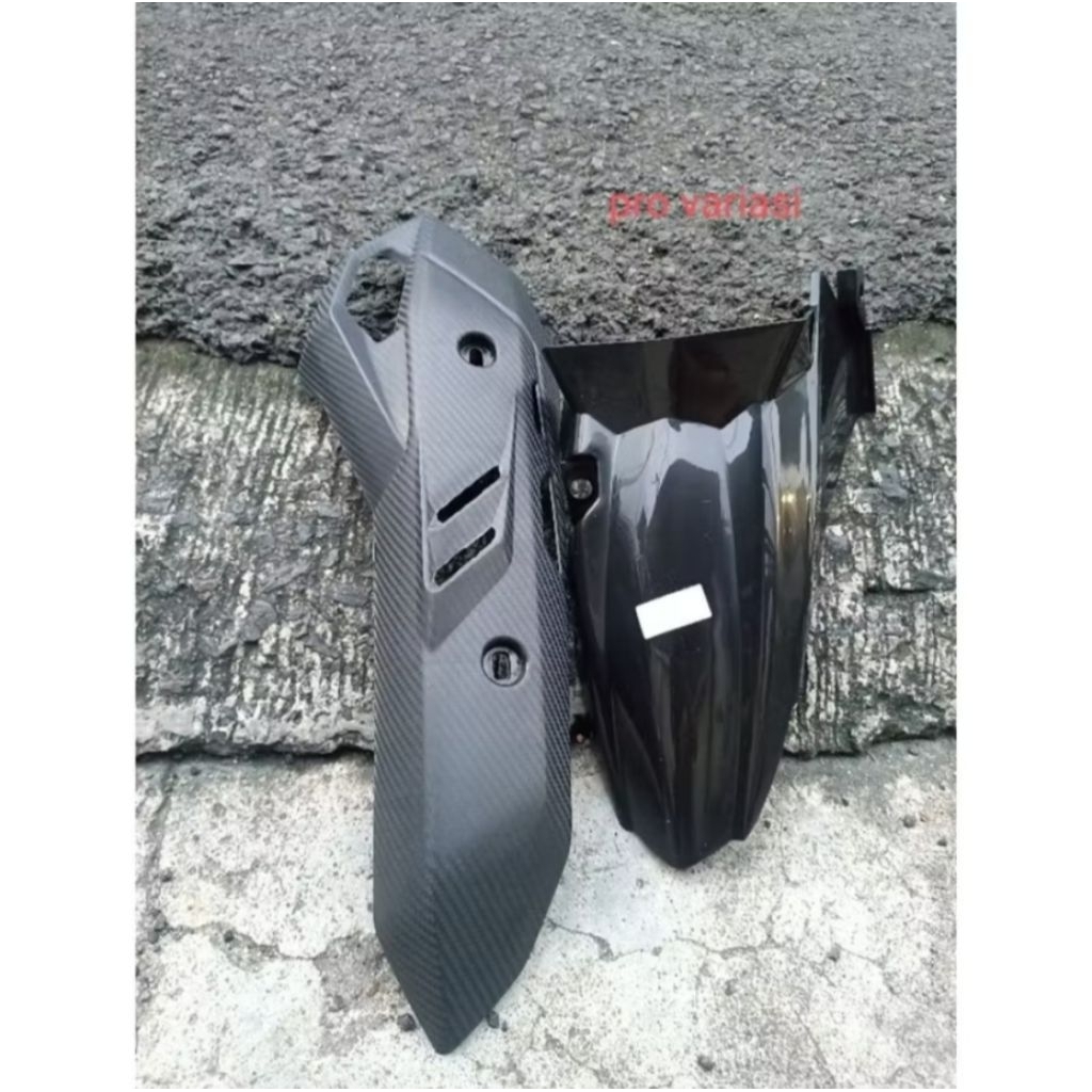 promo paketan hugger spakbor kolong vario + tameng vario karbon model vietnam airblad motor honda va
