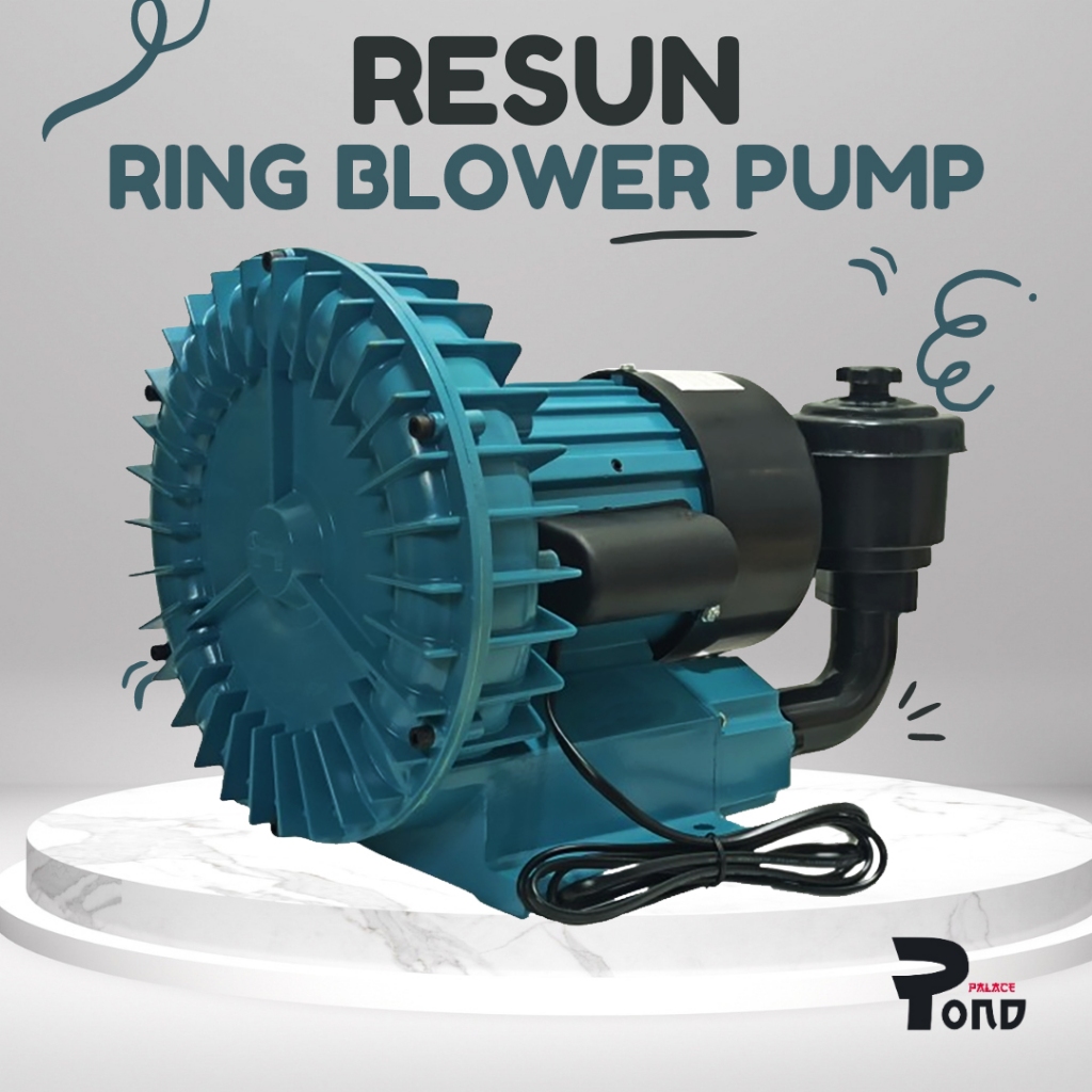 Pond Air Jet Pump Blower Turbo Tambak Kolam Resun GF 370 Watt 620LPM
