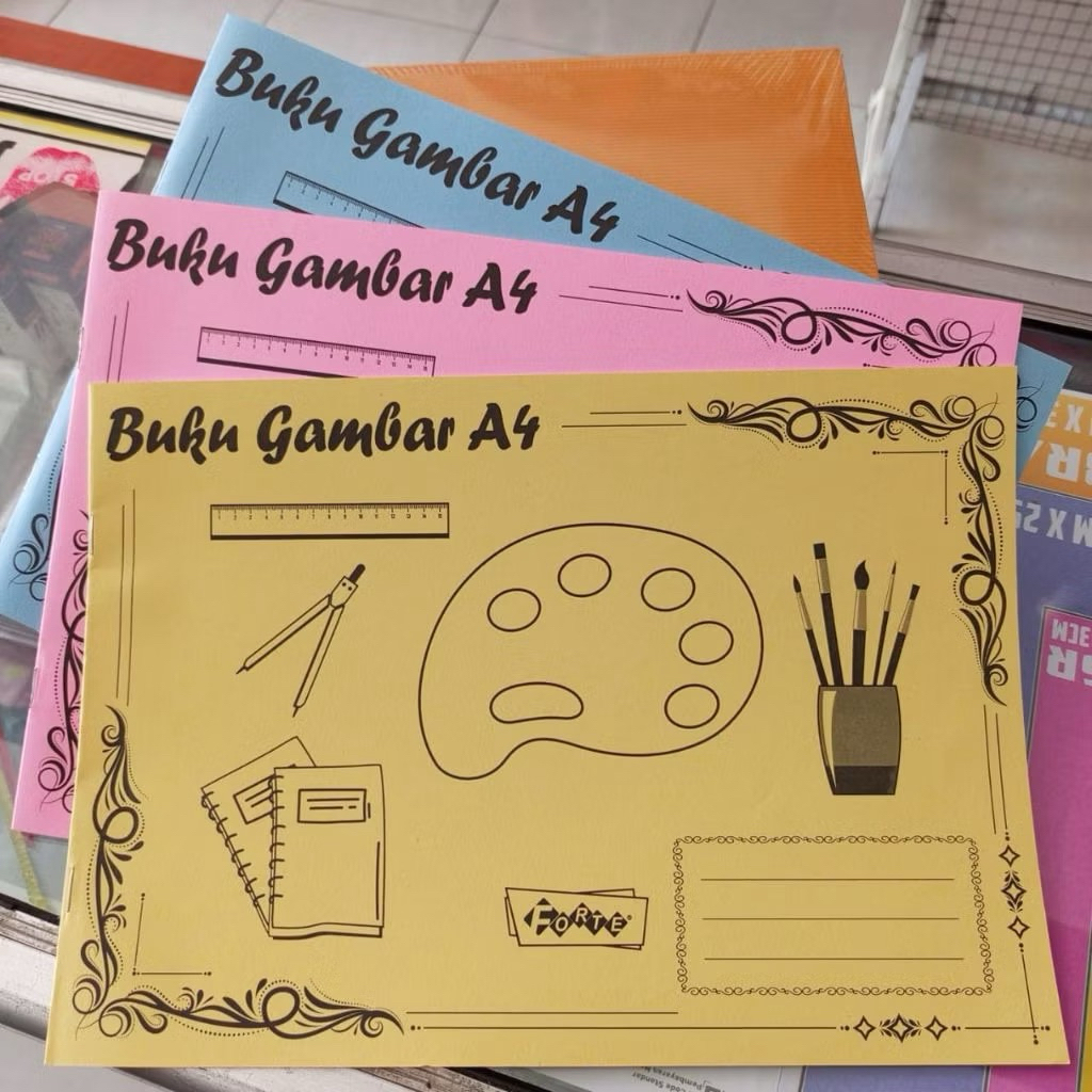 

buku gambar A4 drawing book A4