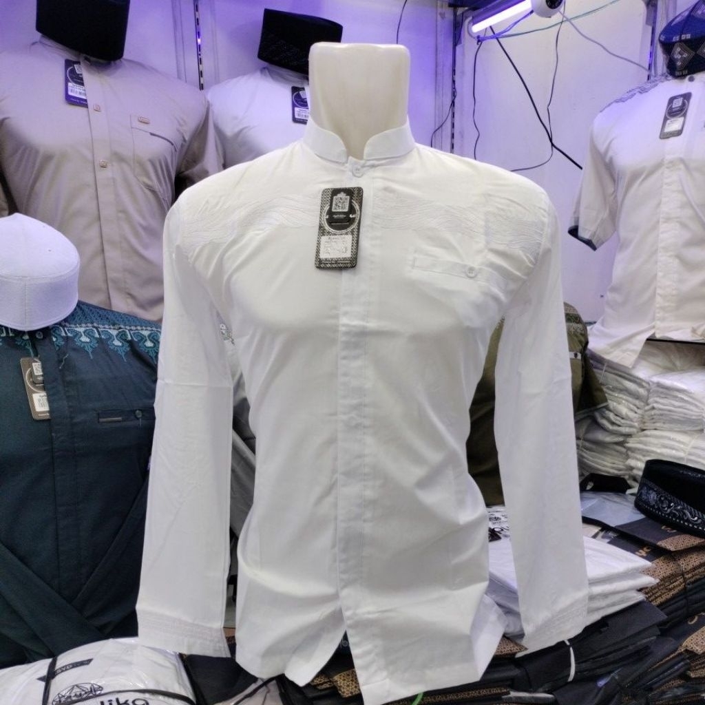 KOKO CEMCO LENGAN PANJANG LENGAN OBLONG merek syahdika