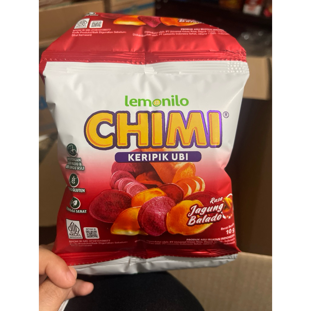 

Lemonilo Chimi keripik ubi perenceng all varian