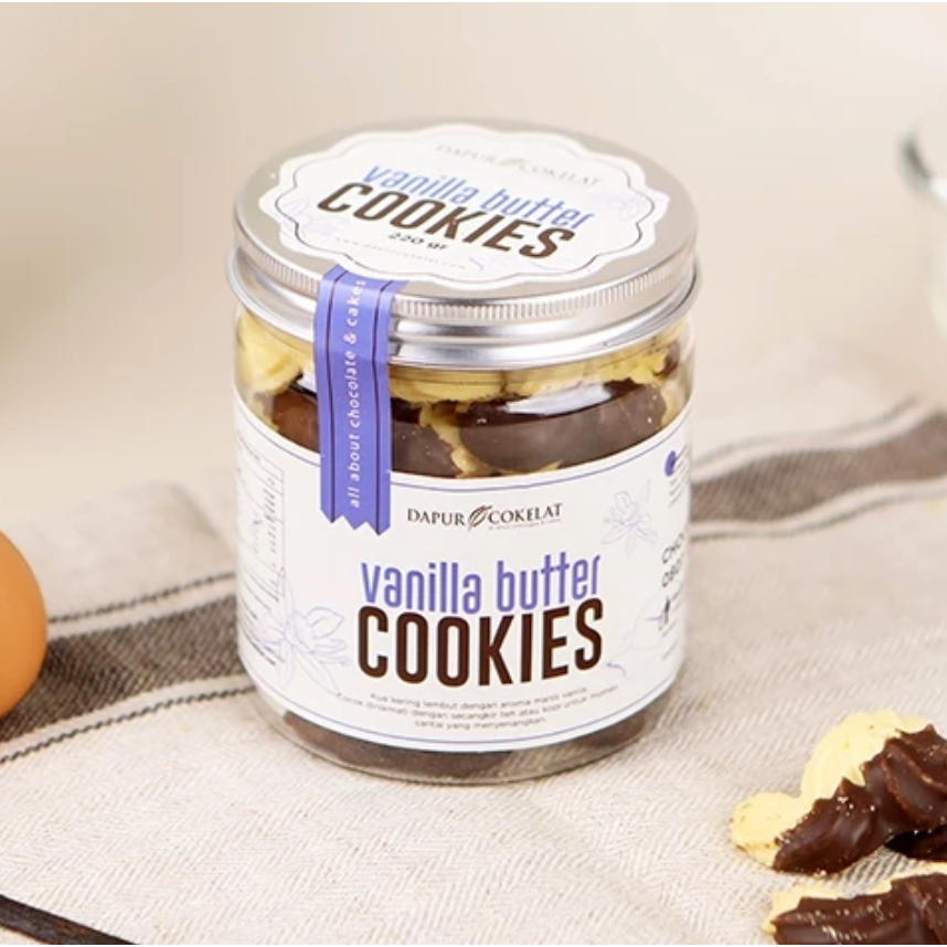 

OLEH OLEH SEMARANG Vanilla Butter Cookies | Kue Kering by Dapur Coklat