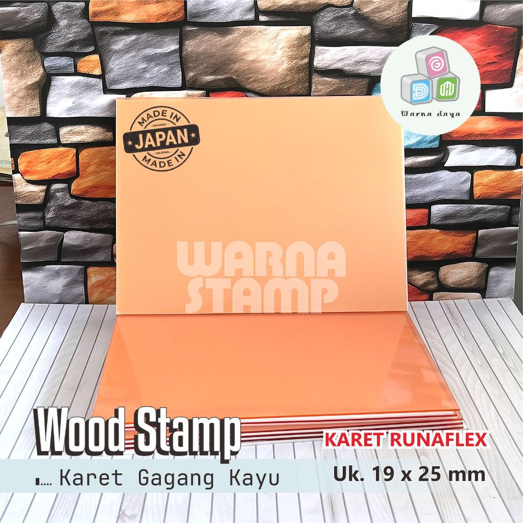 

Karet Stempel Runaflek 19 CM X 25 CM X Tebal 2 MM / Penggunaan Pada Stempel Gagang Kayu / Ori Japan