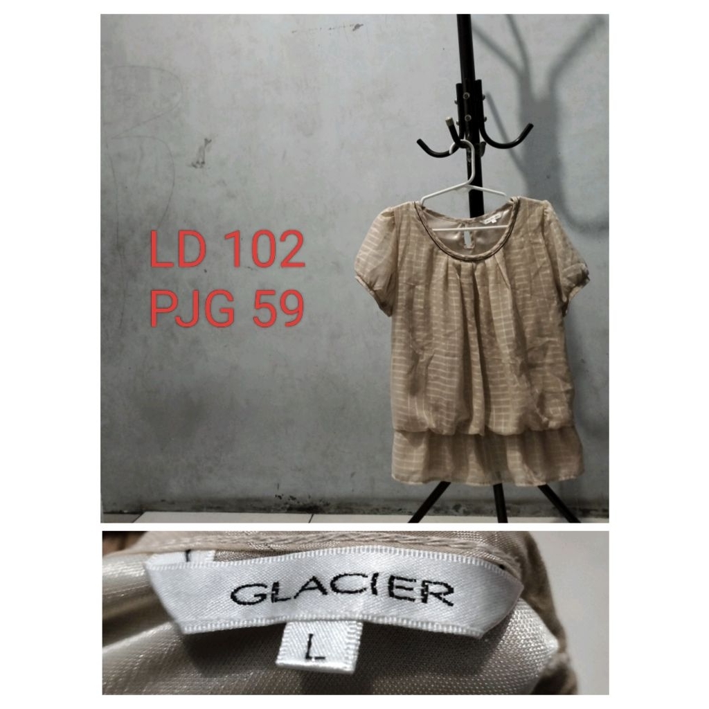 BLOUSE CEWEK GLACIER