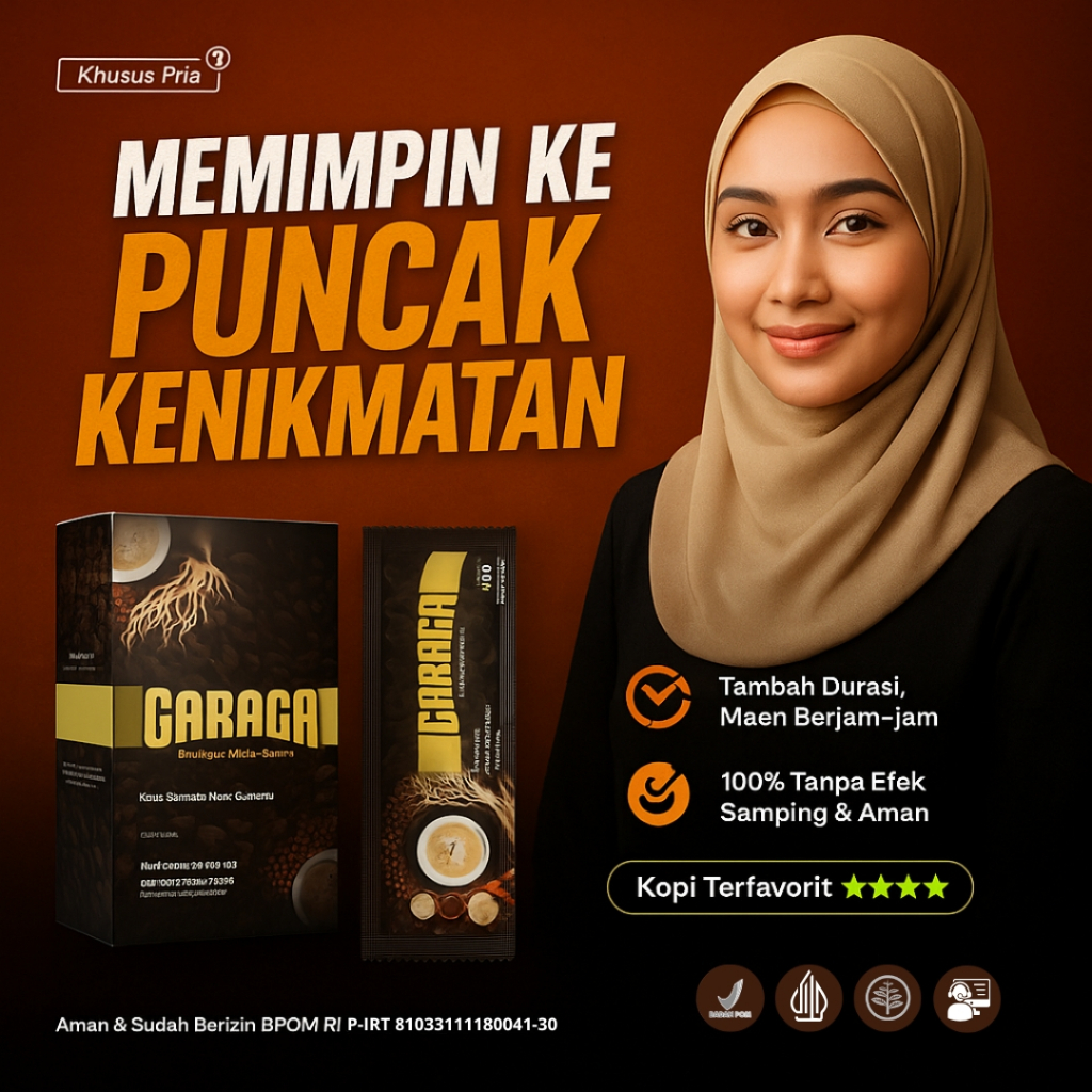 

Garaga Kopi Stamina Pria Tahan Lama Sampai Ke Puncak 1 Sashet Ekstrak Gingseng Tanpa Efek Samping