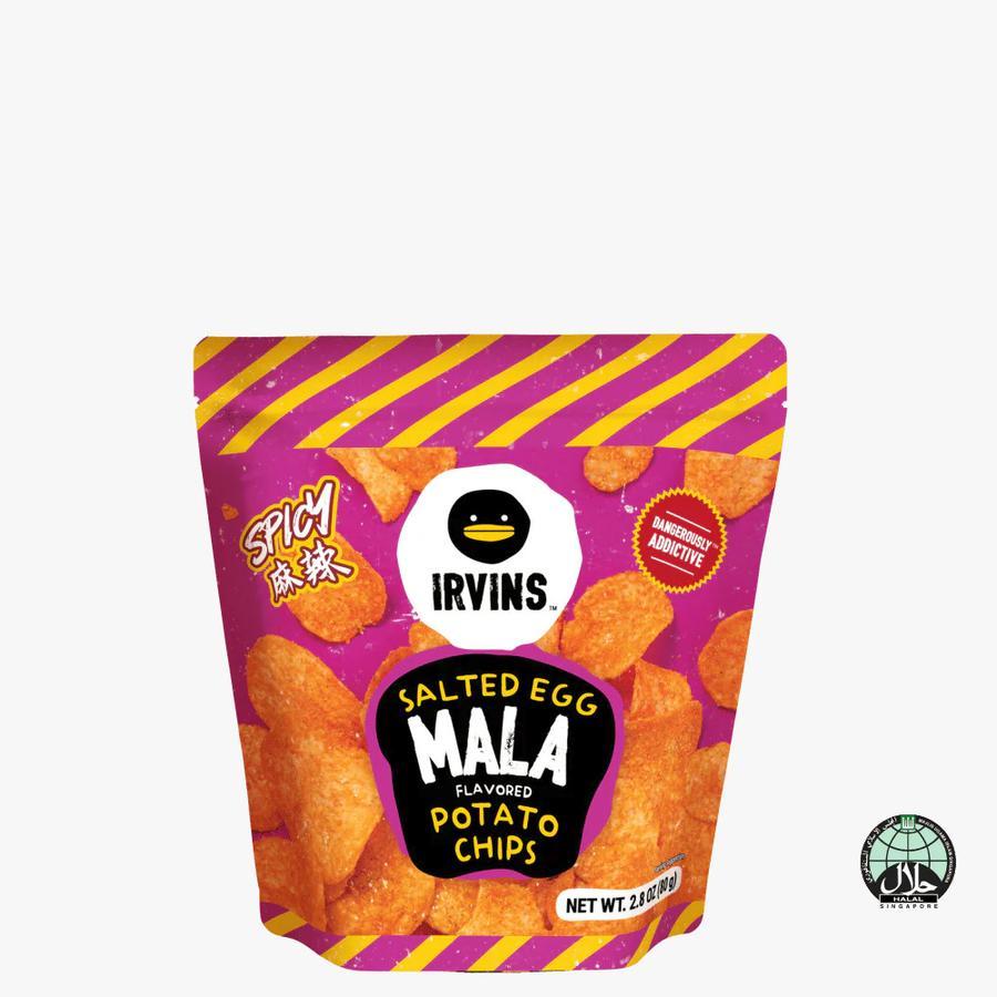 

IRVINS Salted Egg Mala Flavoured Potato Chips 80g