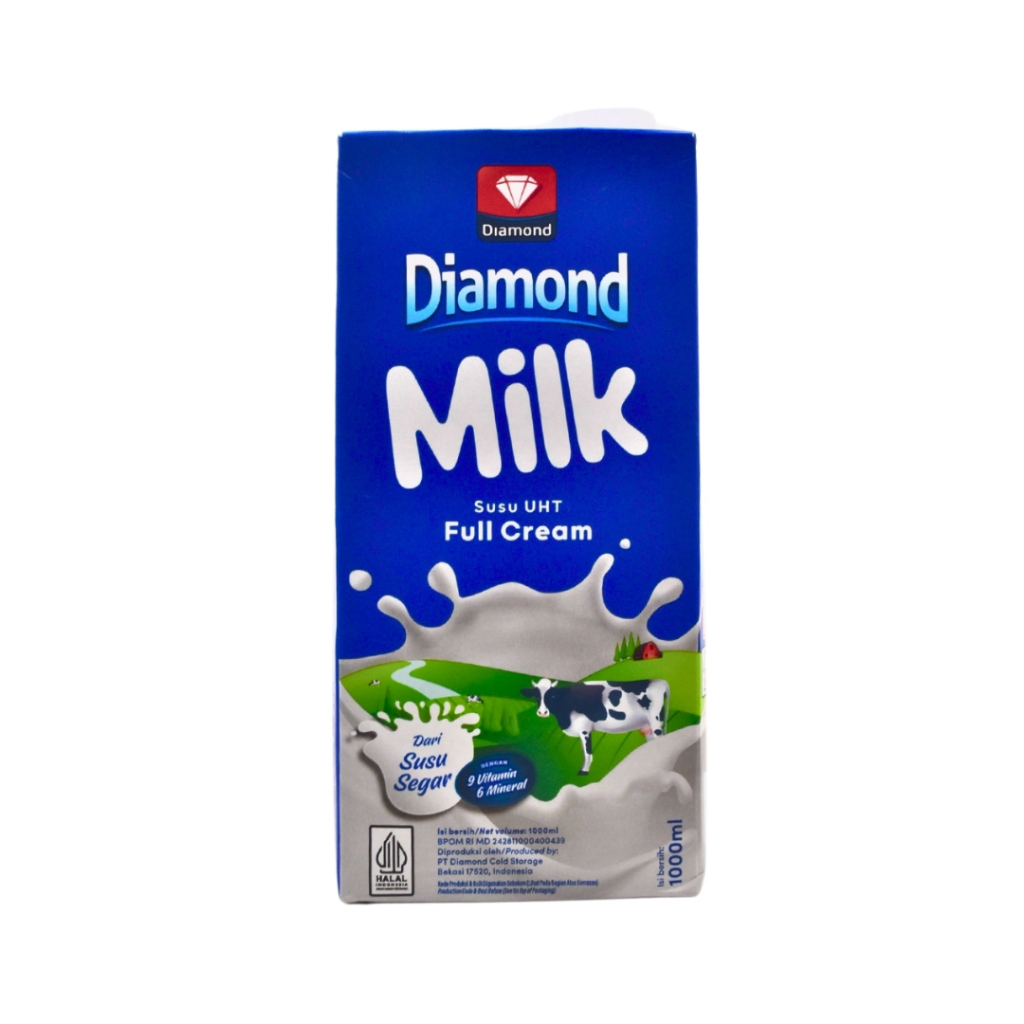 

Susu Diamond Milk UHT Full Cream 1L