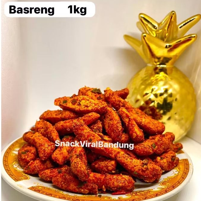 

BASRENG SULTAN PEDAS JERUK 1KG / BASRENG REMPAH PEDAS DAUN JERUK