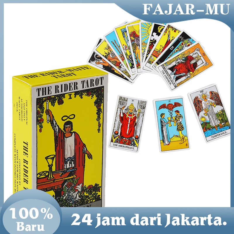 Kartu Tarot / Tarot Deck / Tarot Card / Tarot Rider Waite Ori Kartu