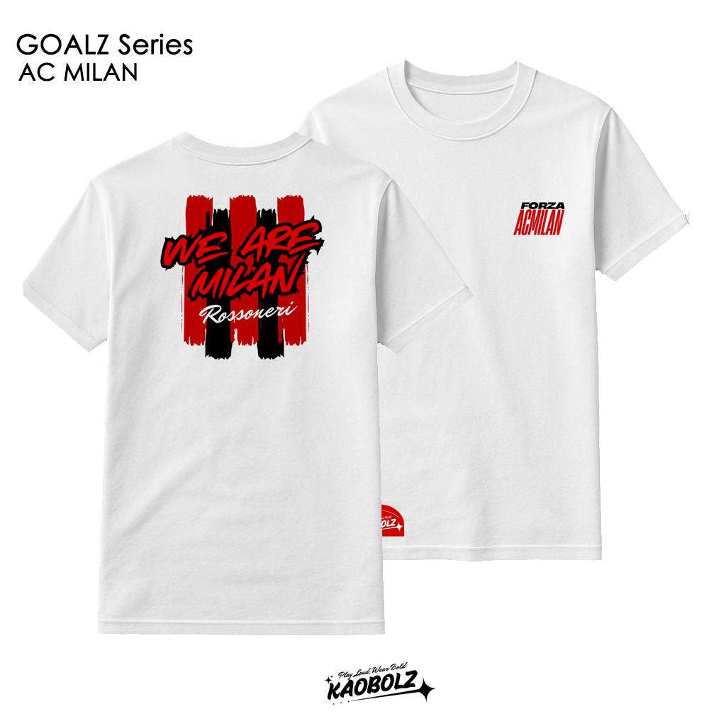 Kaos Bola - AC MILAN ROSSONERI | Kaos Ac Milan | KaobolZ | Baju Bola Bukan Jersey