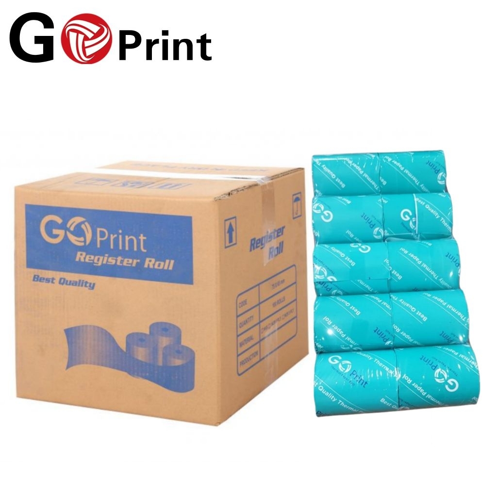 

Kertas Thermal GoPrint 57x47mm/Ball(10pcs)