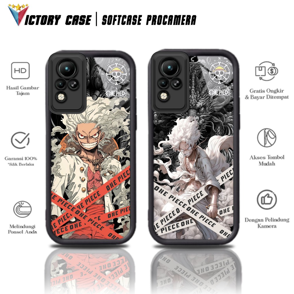 Softcase Glass kaca untuk INFINIX NOTE 11 NOTE 11 NFC NOTE 12 ONPC Casing Handphone Case Procamera