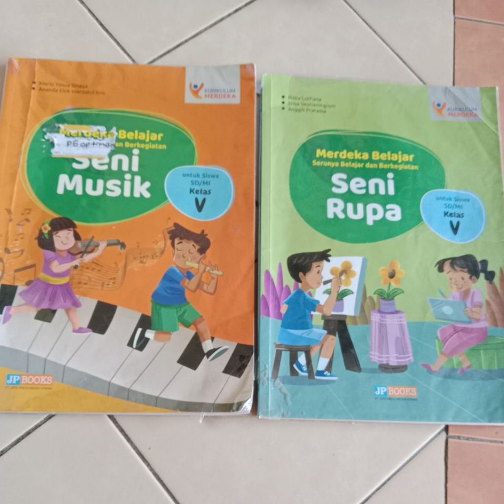 Buku Merdeka Belajar Seni Rupa dan Seni Musik kelas 5 SD