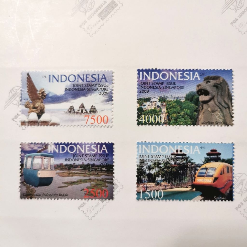 

Perangko Penerbitan Bersama Indonesia - Singapore 2009