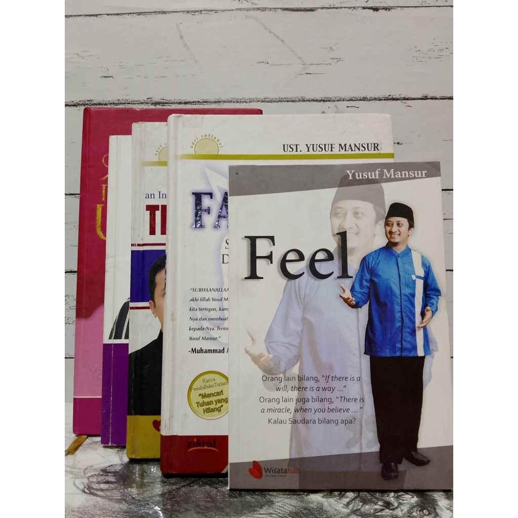 BUKU USTADZ YUSUF MANSYUR / PAKET