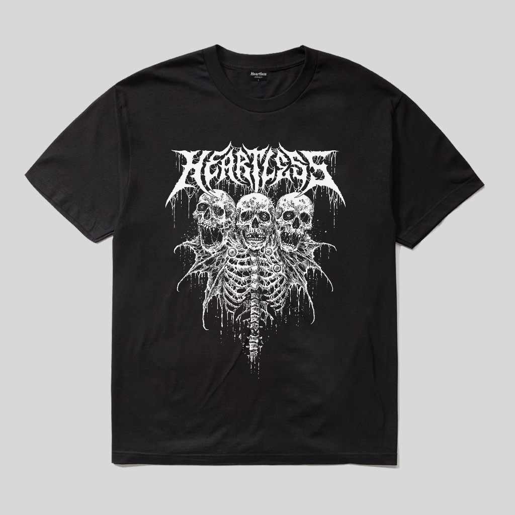 HEARTLESS TSHIRT KUYANG BLACK
