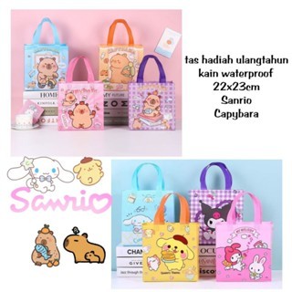 

DY PACK GOODIE BAG CAPYBARA SANRIO KUROMI CINNAMON / TAS TENTENG HADIAH ULANG TAHUN