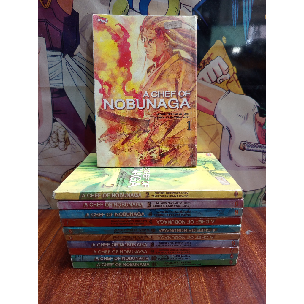 KOMIK A CHEF OF NOBUNAGA SERI 1-11/ BEKAS