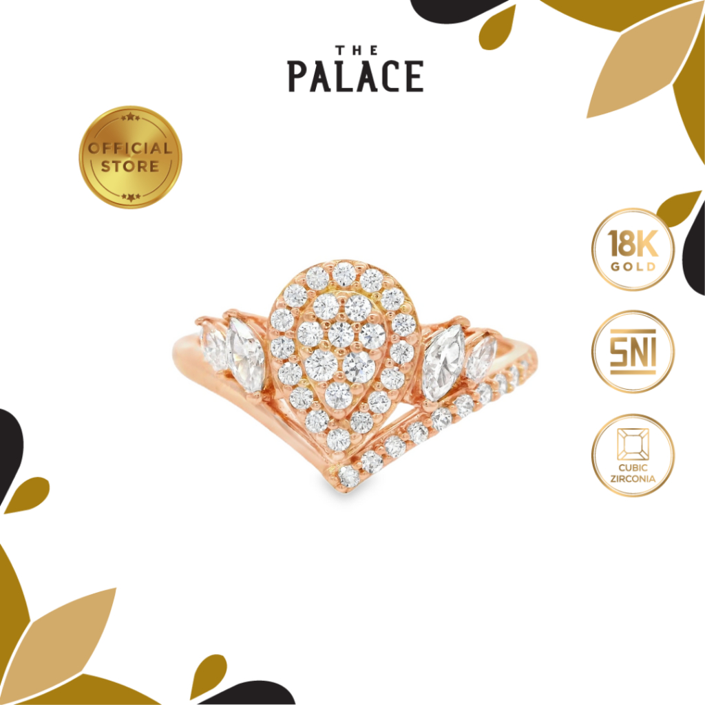 Hala Gold Pesona C Ladies Ring / Cincin
