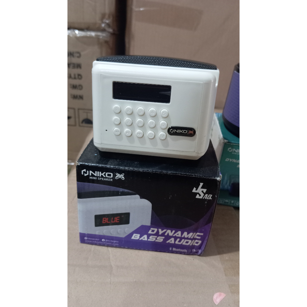 Speaker Mini Portable NIKO Bluetooth JSAQ / JS-AQ