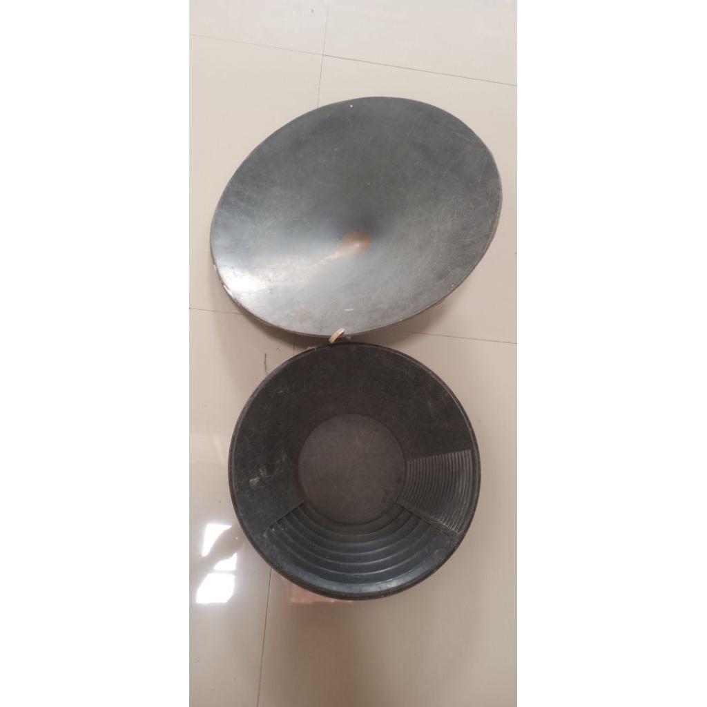 dulang emas bahan fiber