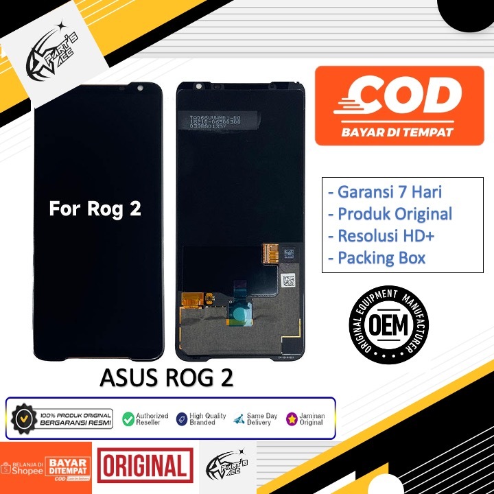 LCD ASUS ROG 2 ORIGINAL ZS660KL BAYAR DI TEMPAT ASUS ROG 2 GARANSI 7 HARI