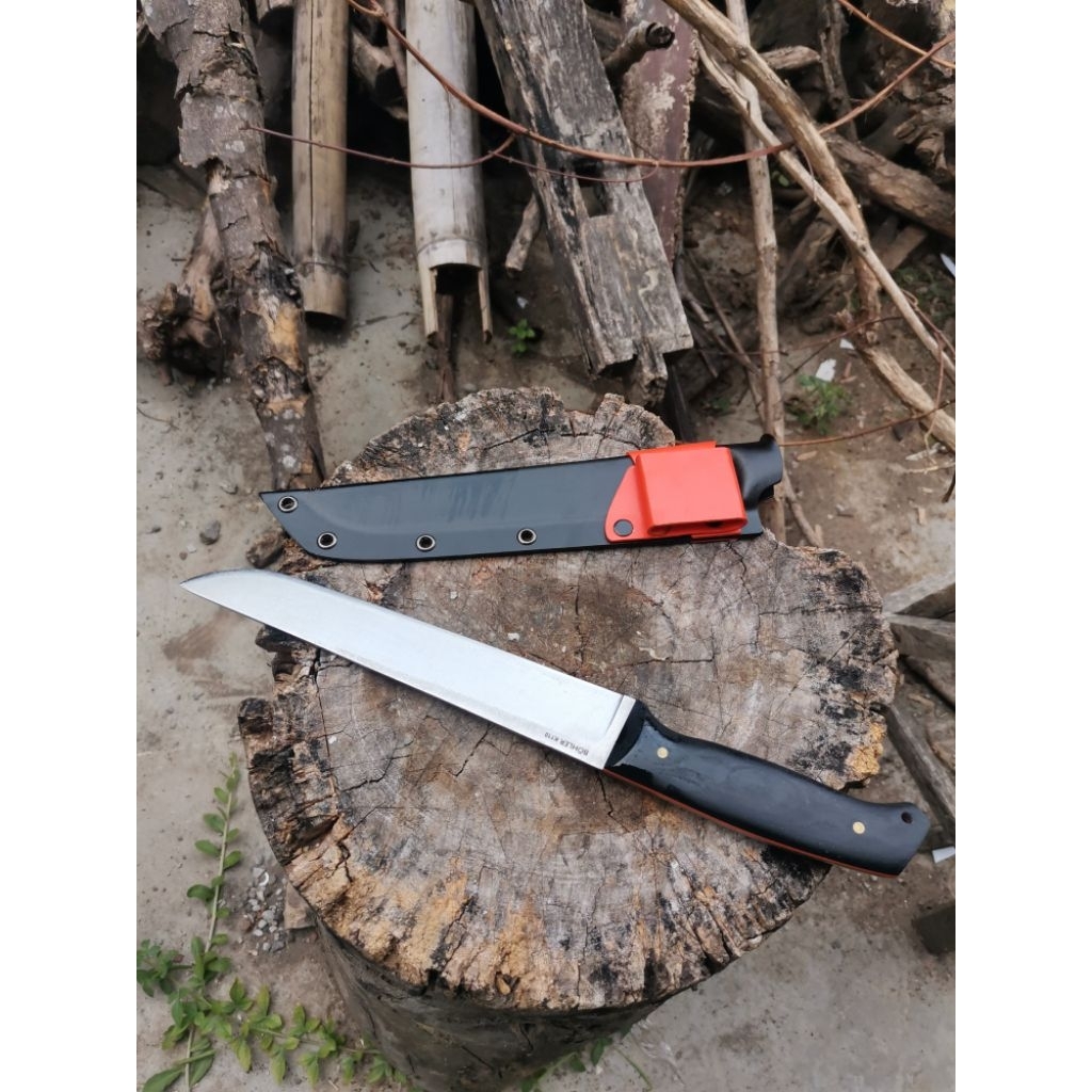 Pisau Daging Fillet Slaughter Knife Carbon Steel Bohler K110