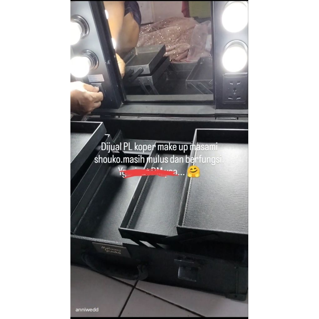 tas make up koper/troli preloved