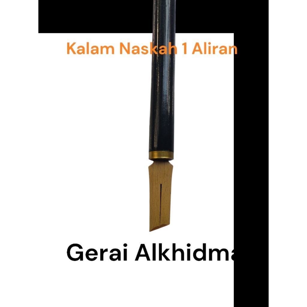 

Kalam Naskah 1 Aliran Tinta, Kalam Bambu, Pena Bambu, Pena Kaligrafi Naskah