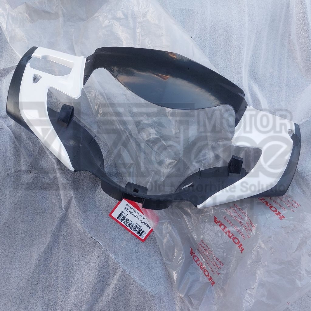 cover handle fr batok lampu depan dpan honda supra x125 x125 old lama putih ori 53205-KPH-700FMX