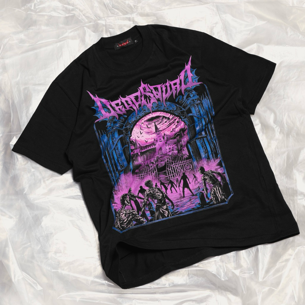 Gozeal x Deadsquad - Castle, Black T-Shirt | Original Merchandise
