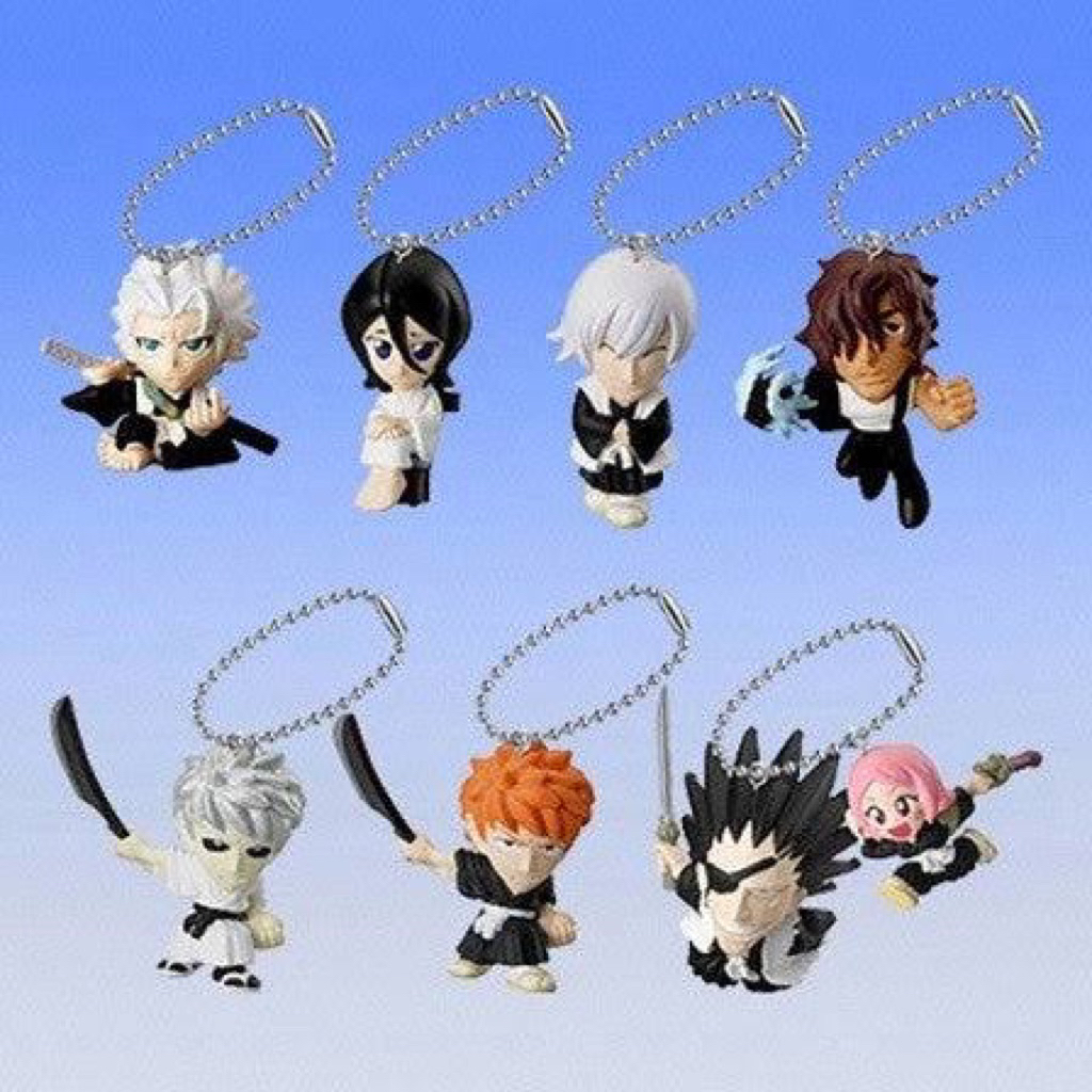 bleach swing mascot gashapon mini figure keychain capsule toy bandai