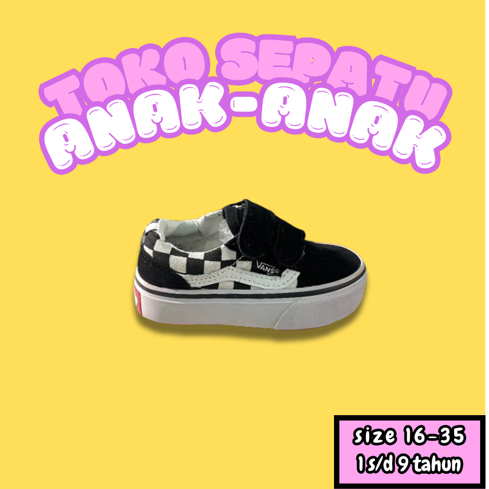 Vans Anak Anak / Sepatu Vans Anak Laki Laki / Vans Kids