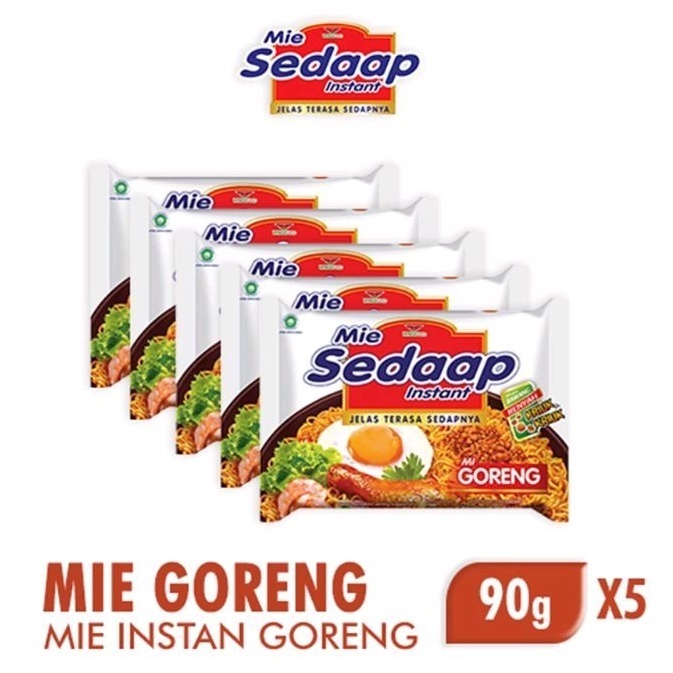 

SEDAAP GORENG MIE INSTAN 5 BUNGKUS