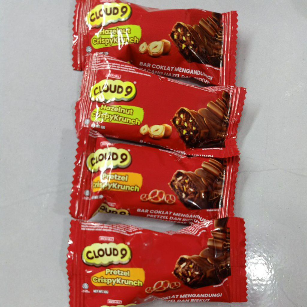 

ECER BAR COKLAT BISKUIT CLOUD 9 MALAYSIA TERBARU 2 VARIAN
