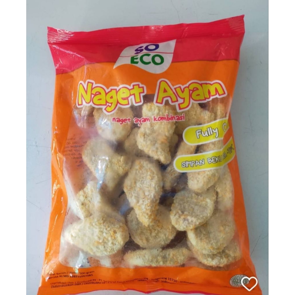

Nuget Ayam SO ECO 500gr